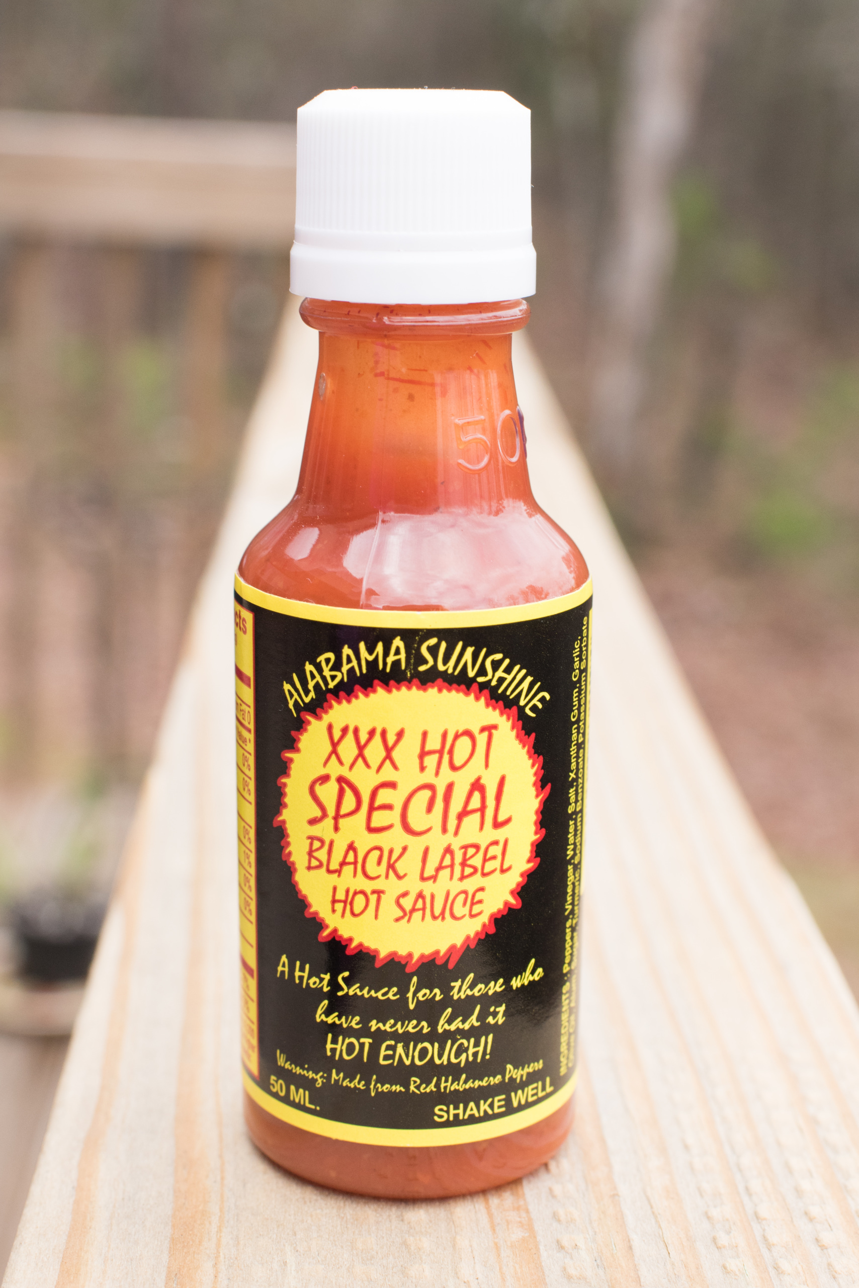 XXX Black Label Hot Sauce Miniature